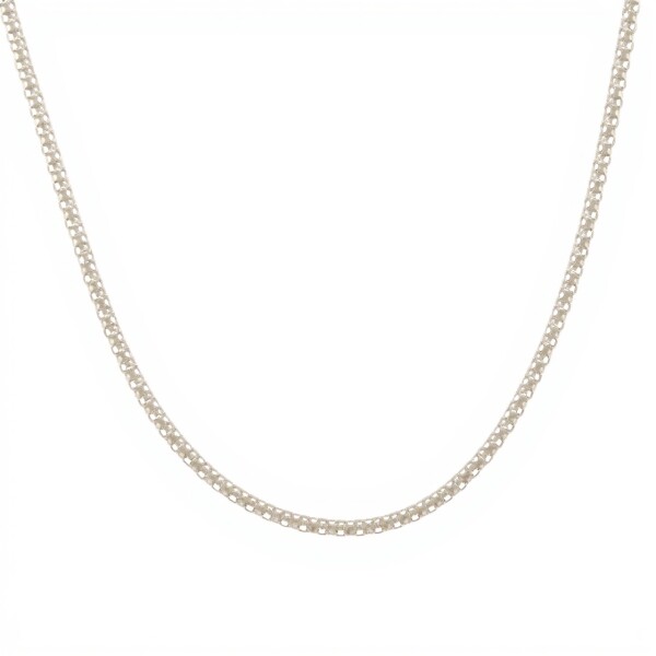 Cadena Bismark-Plata 925-Sin Piedra-CD3074 sinpiedra