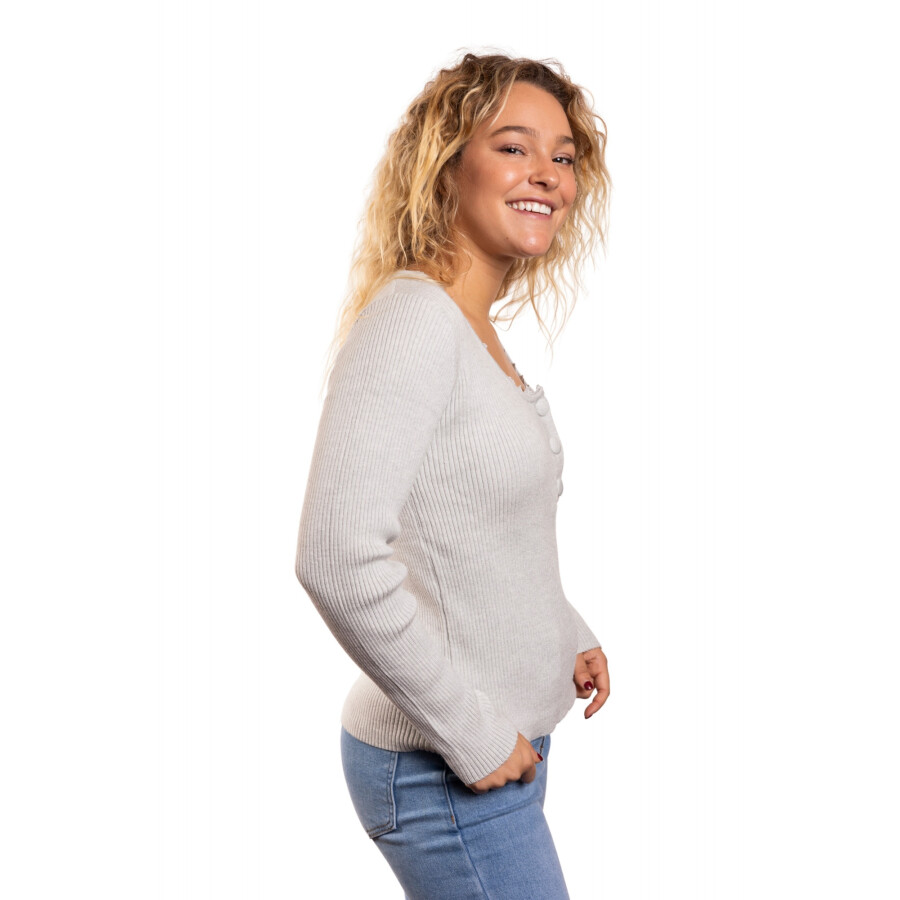 CHERRY SWEATER GREY
