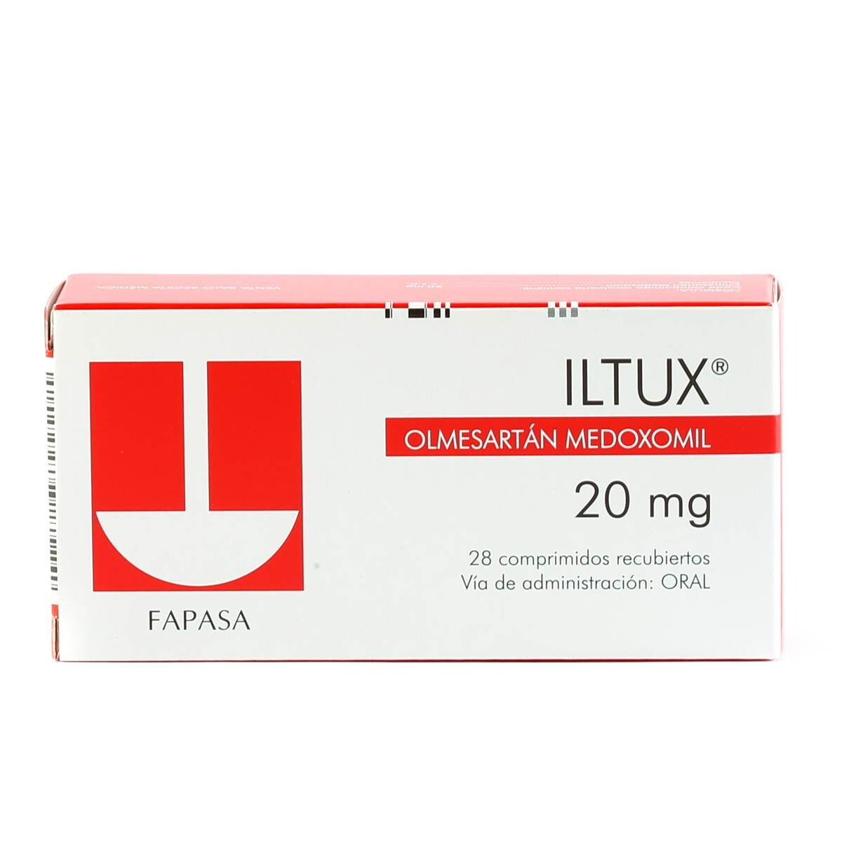 ILTUX 20 MG. CJ X 28 COMP. 