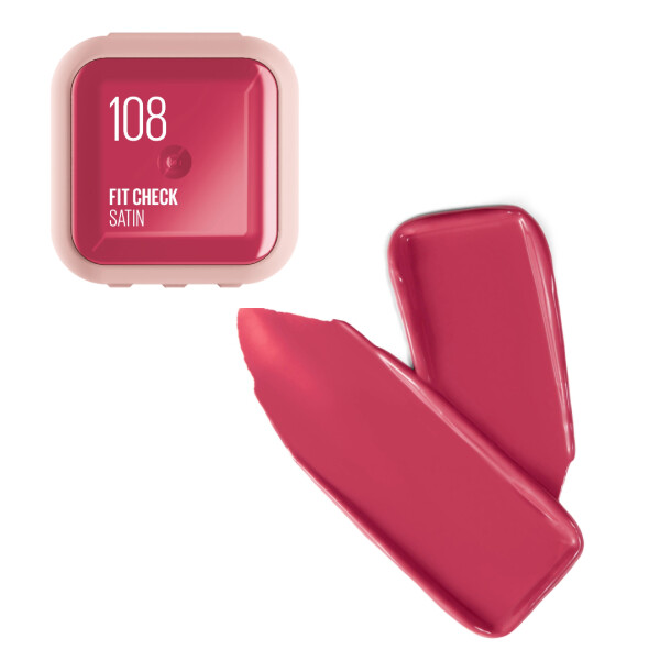 Labial Serum Lipstick Satin 108 Fit Check - Maybelline Labial Serum Lipstick Satin 108 Fit Check - Maybelline