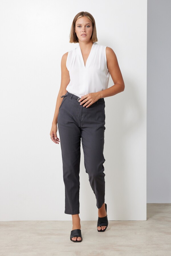 Pantalon Hebilla GRIS