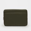 Portalaptop Bubble En Efecto Cuero Rubber Verde