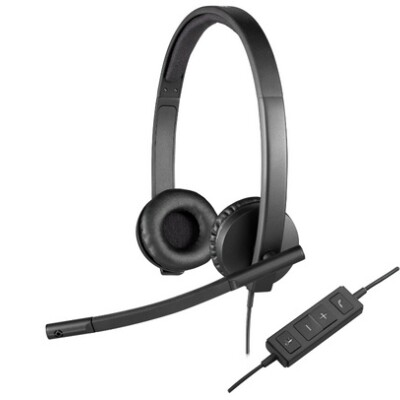 LOGITECH 981-000574 VC HEADSET STEREO H570E USB ** LOGITECH 981-000574 VC HEADSET STEREO H570E USB **