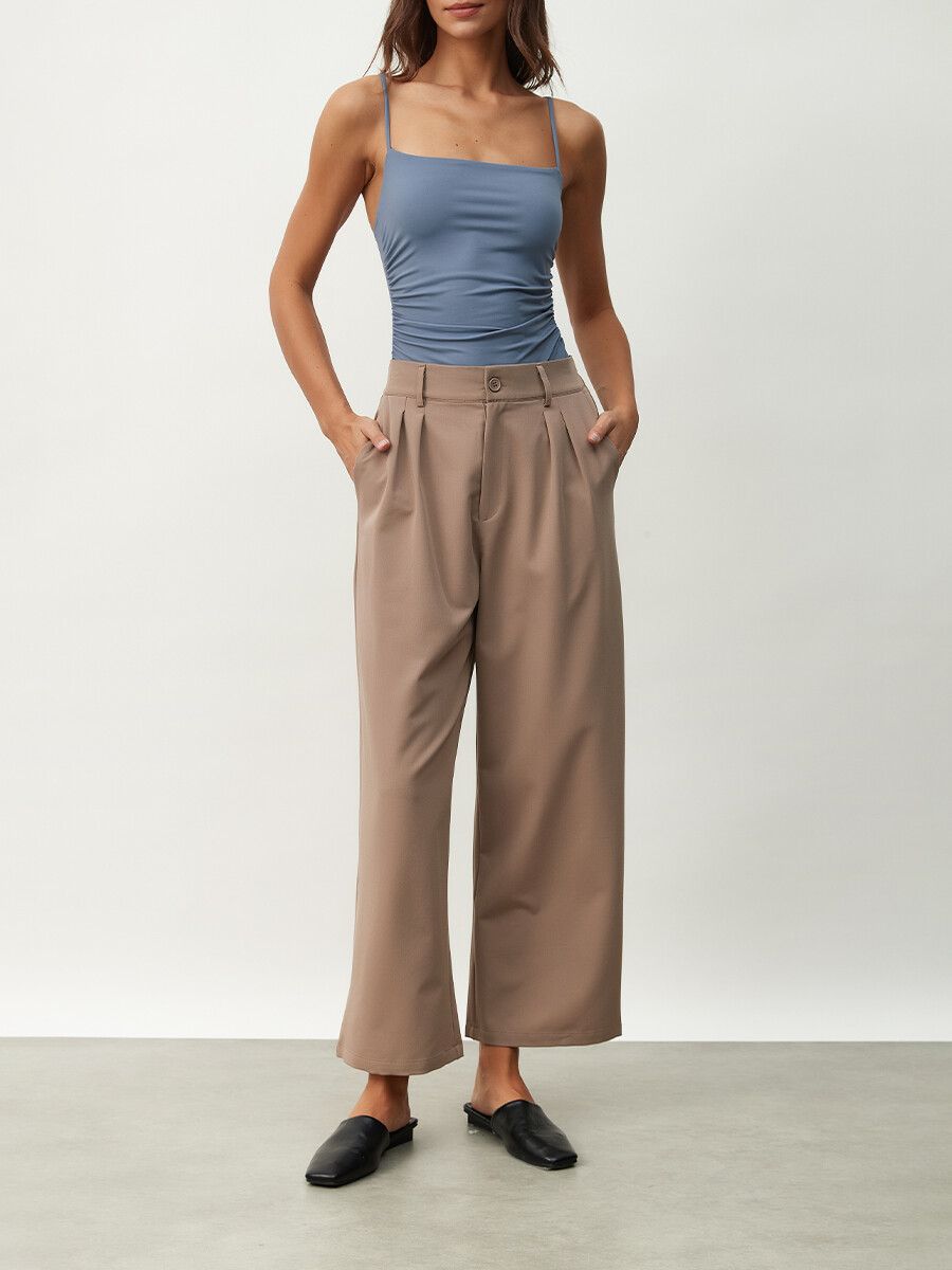 PANTALON AHLAMBRA - TAUPE 