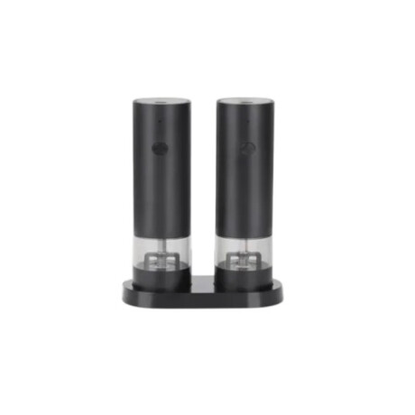 Set de molinillo de sal y pimienta eléctrico Negro