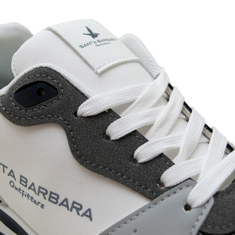 Championes Santa Barbara ANDOVER Hombre Blanco-gris