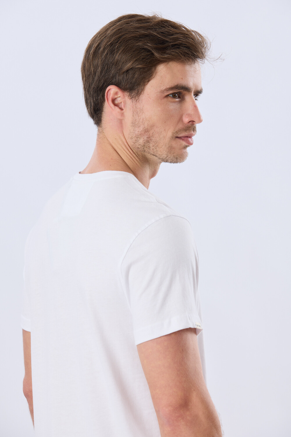 REMERA LISA DE ALGODÓN Blanco
