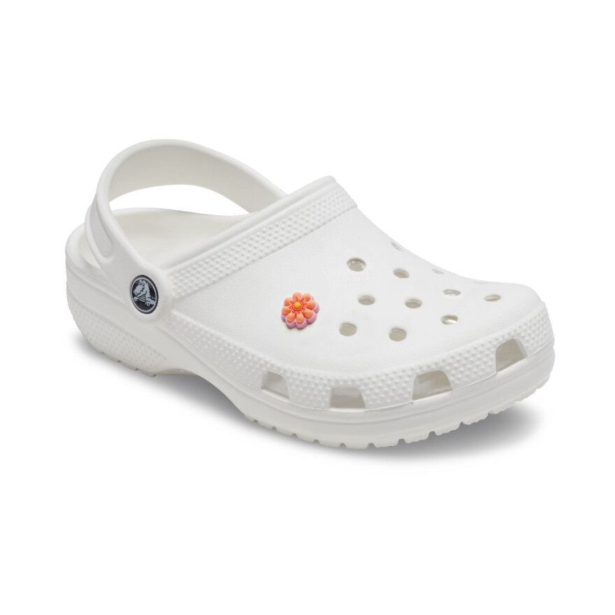 Jibbitz Tiny Orange and Pink Flower Multicolor
