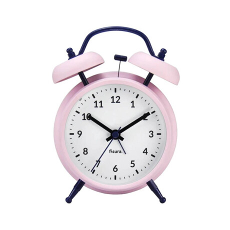 Reloj despertador Retro Rosa & Azul Sc