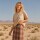 Long Scottish Skirt Beige / Naranja