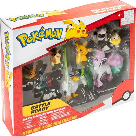 Set de Figuras Pokémon 8 Figuras 001