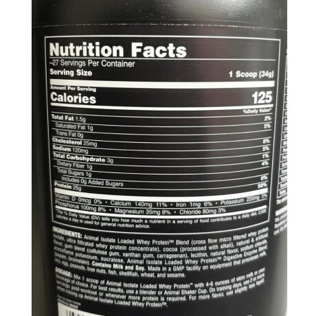 Proteina Isolado Animal Whey 2Lb Universal Universo Binario VAINILLA