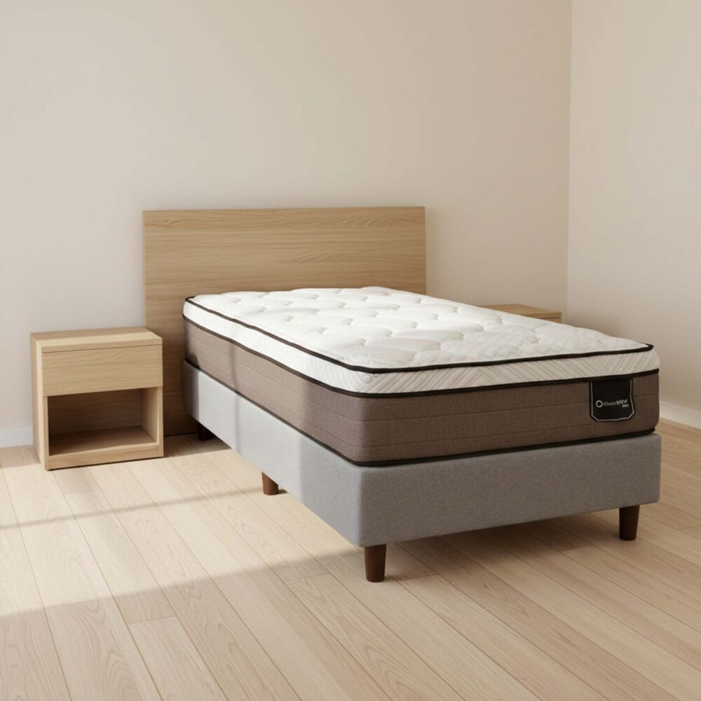 SOMMIER DE ESPUMA MOONLIGHT A 1 PLAZA