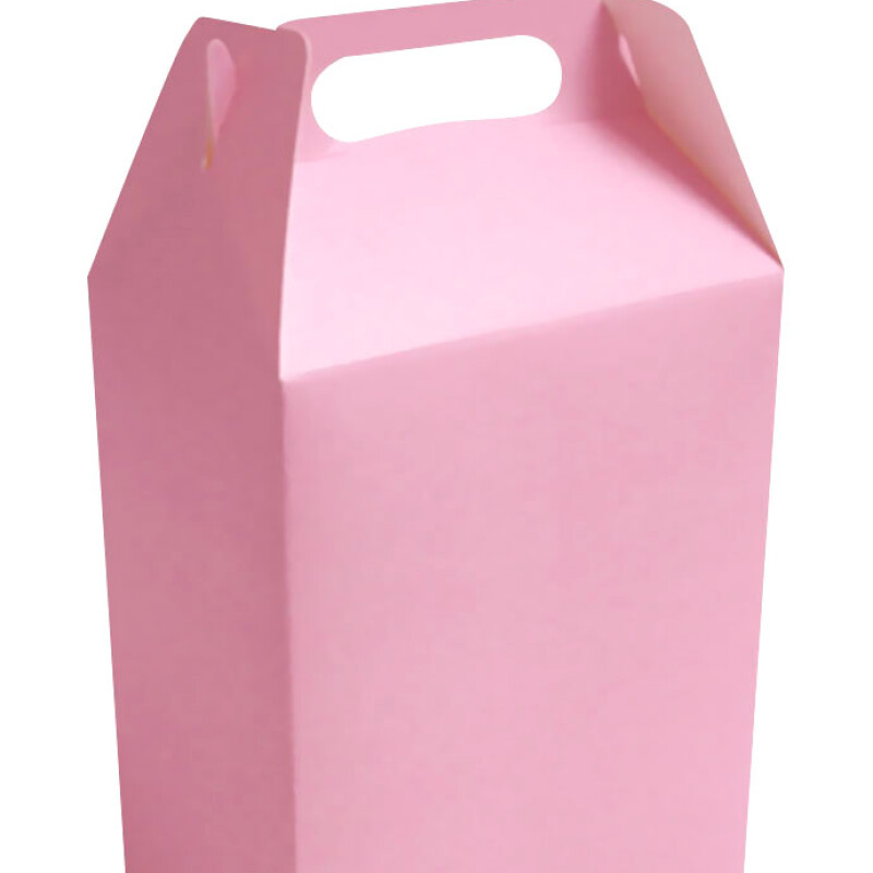 Caja Biodegradable Para Sorpresitas x10 und Rosado