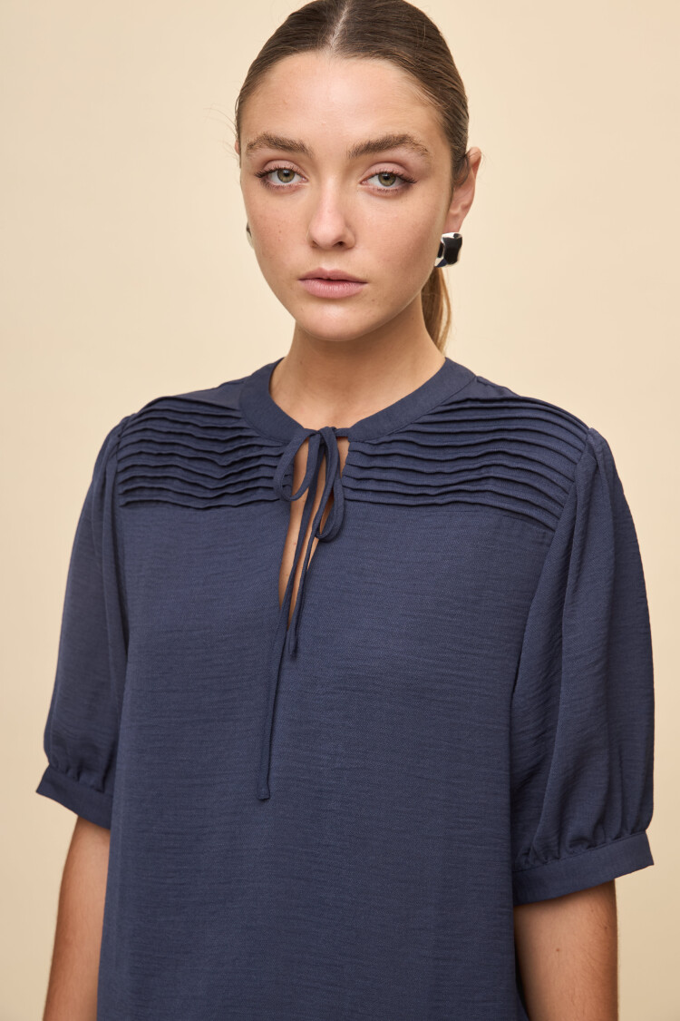 BLUSA BORGO Azul Marino