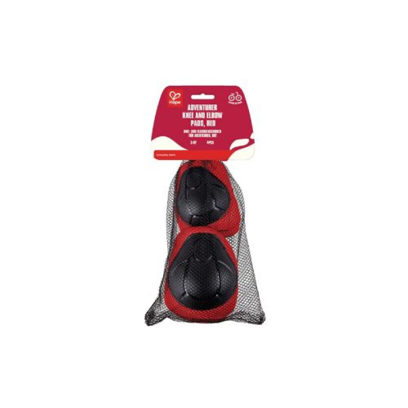 Pack Rodilleras y Coderas Rojas - Hape Pack Rodilleras Y Coderas Rojas - Hape