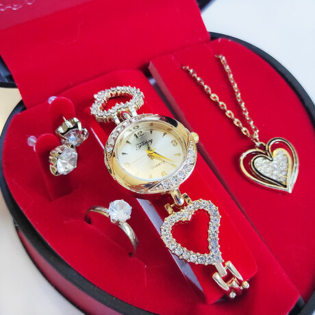 Set De Reloj De Corazón Corazón
