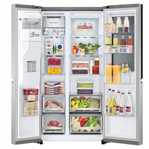 Heladera LG LS66XSC 637 Lts Inox con Dispenser Heladera LG LS66XSC 637 Lts Inox con Dispenser