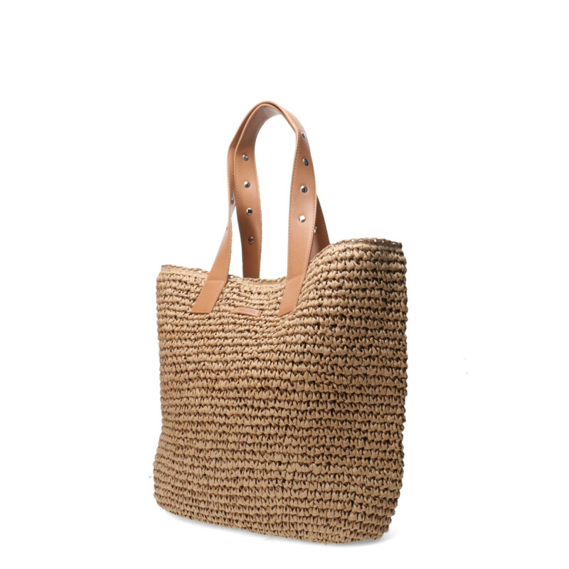Bolso Miss Carol Seli Estilo Yute Beige