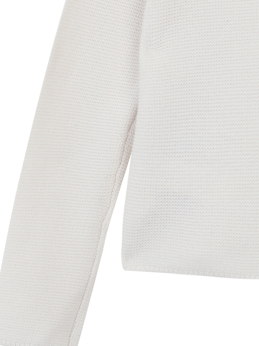 Chaqueta Punto Bobo Blanco