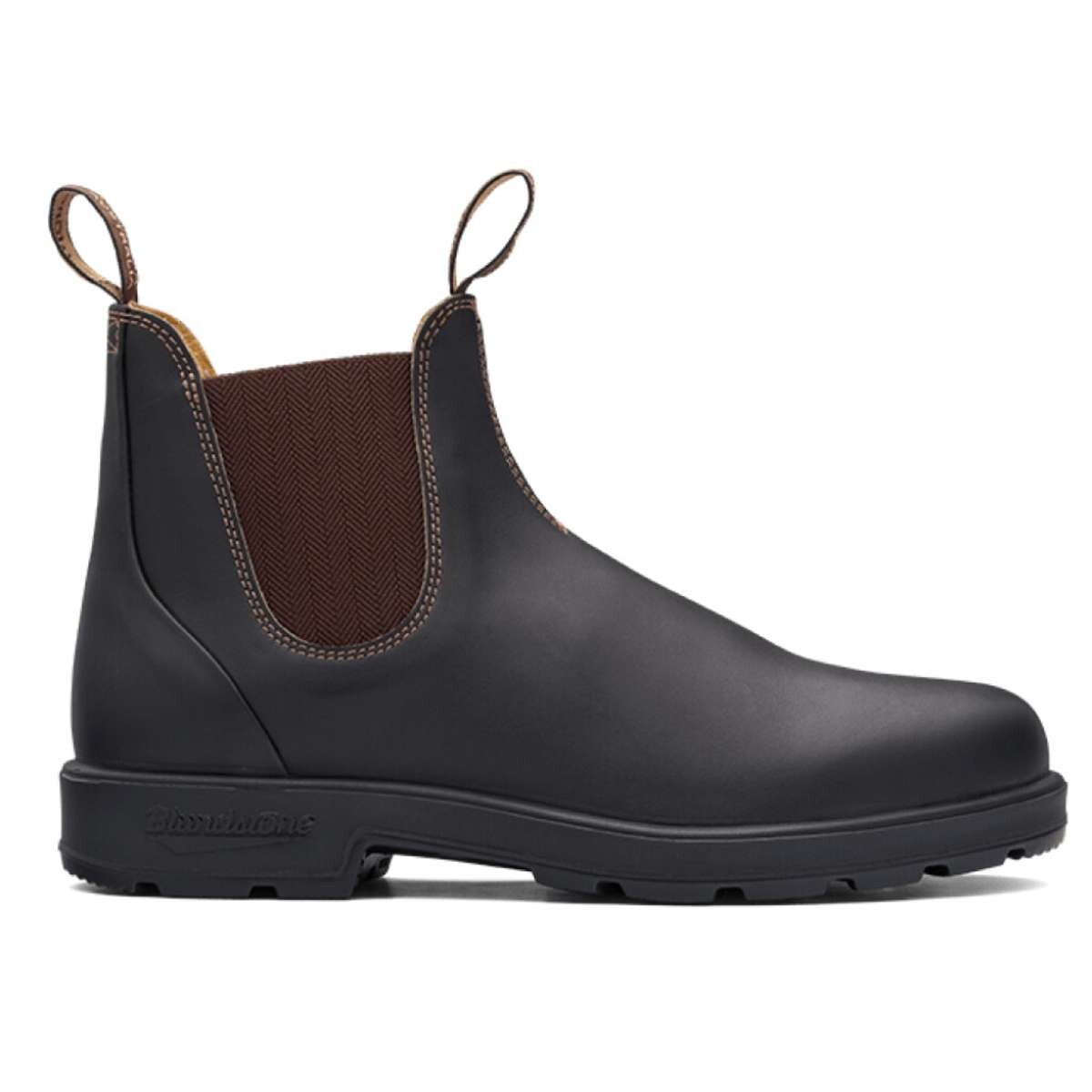 Botas Blundstone Elastic Side V Cut - Marrón Oscuro 