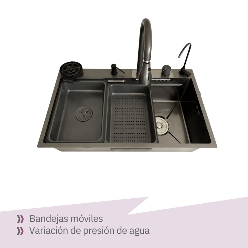 Pileta de Cocina Acero Inox Multifuncional Pileta de Cocina Acero Inox Multifuncional