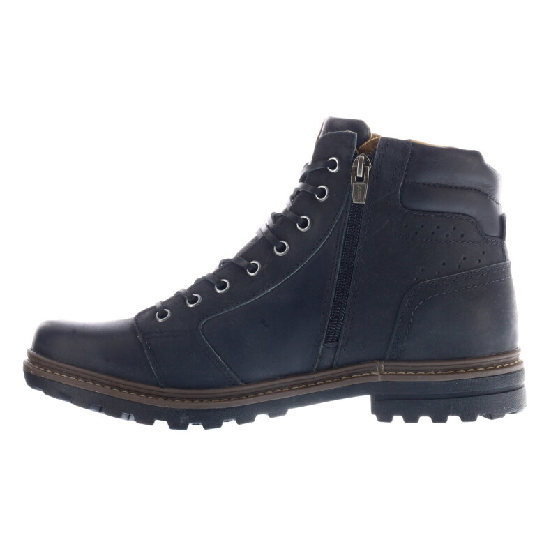 Botas de Hombre Freeway Gor Casual Negro (Cuero Graso)