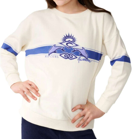 Buzo Rip Curl Archive Dolphin Blanco