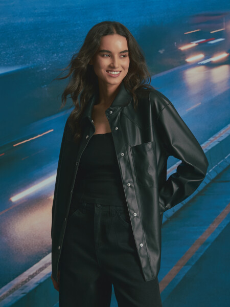 SOBRECAMISA PANDORA NEGRO