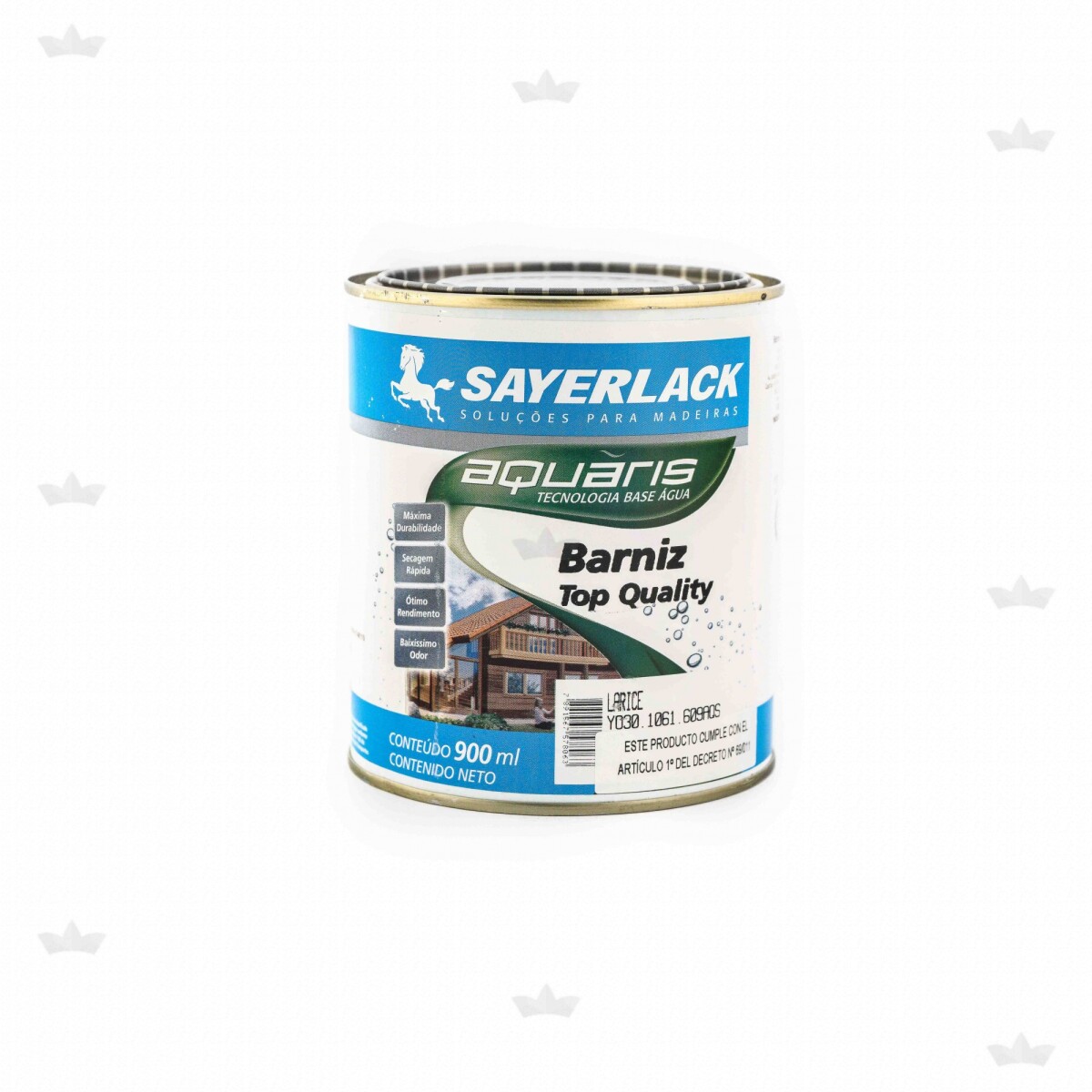 SAYERLACK BARNIZ-LACA EXT. AL AGUA SATI. TOP QUALITY-0.9 LTS 