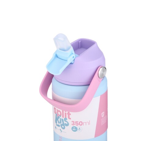 Botella Split Kids 2115086 350Ml Anti Derrames Doble Capa Ub AZUL