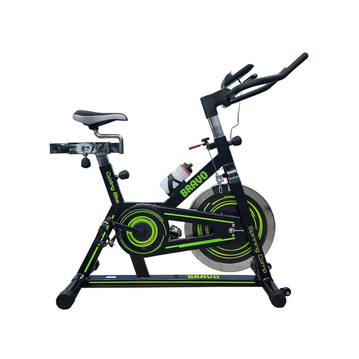 Bicicleta de Spinning - Modelo Bravo COMP - Volante de inercia 18kg 