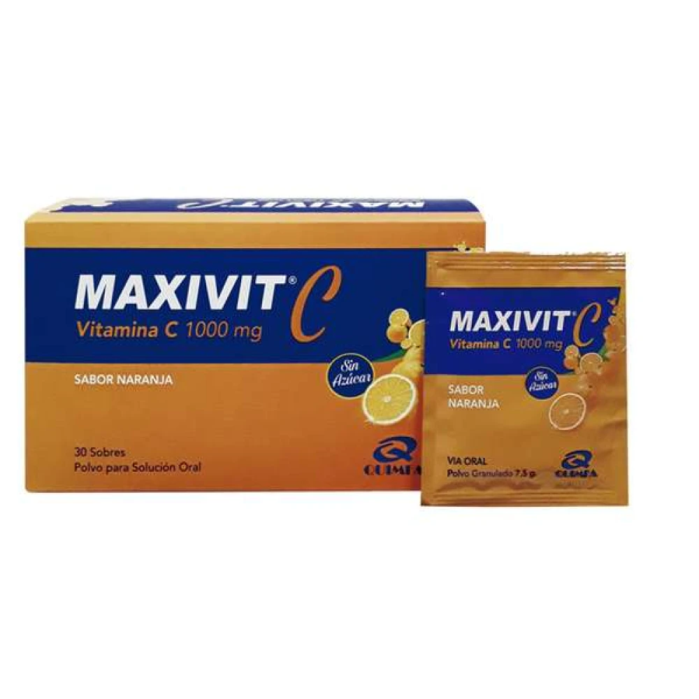 MAXIVIT C VITAMINA C 1000 MG EXHIB. X 30