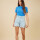 SHORT BLAU RUSTY Azul Claro