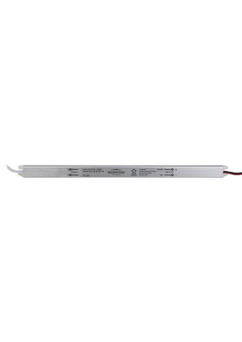FUENTE LED SLIM 12V 72W 6A BIVOLT 