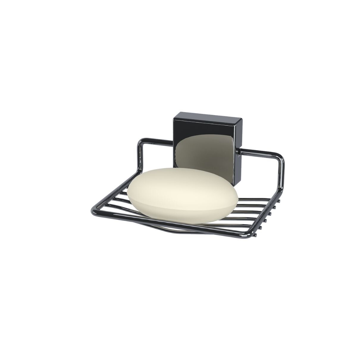Jabonera de pared - NEGRO 