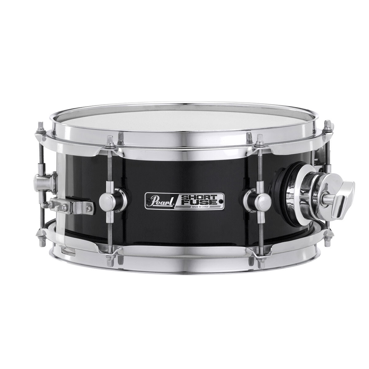 Redoblante Pearl Sfs10c31 10 X 4.5 Roadshow Short Fuse Black 