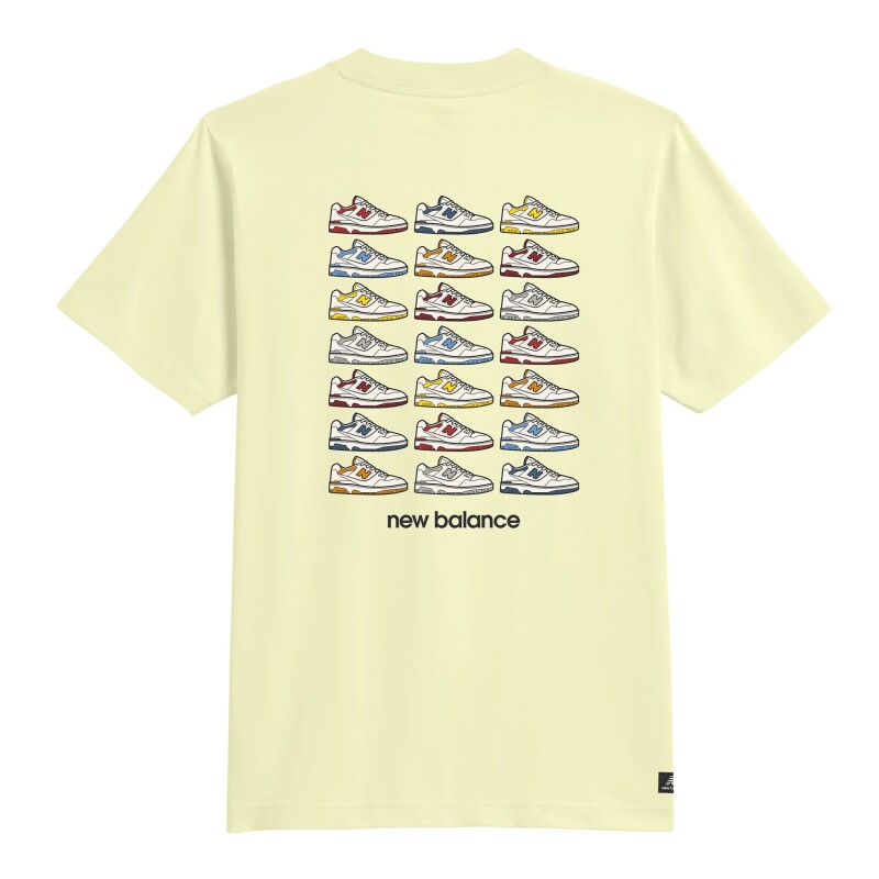 Remera New Balance de hombre - MT31577DGL WHITE