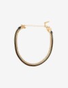 Collares Cortos Color Collares Cortos Black - Dorado