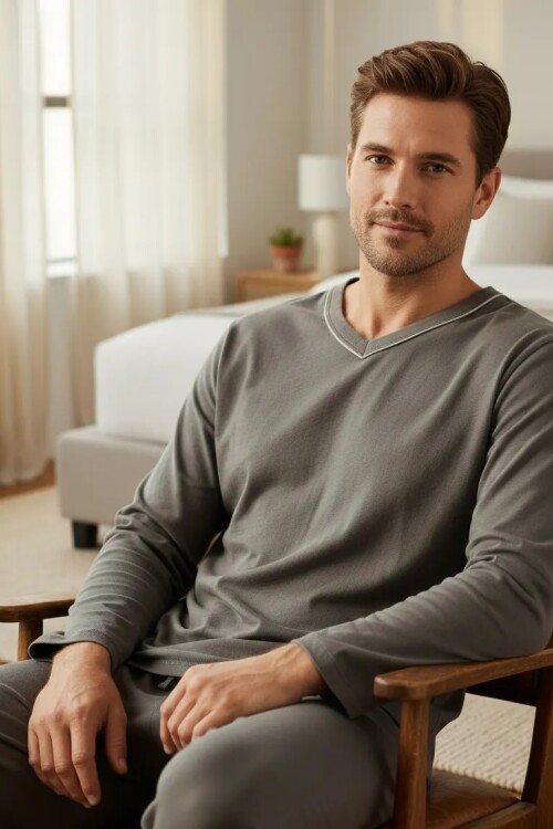 PIJAMA M/LARGA HOMBRE PIJAMA M/LARGA HOMBRE