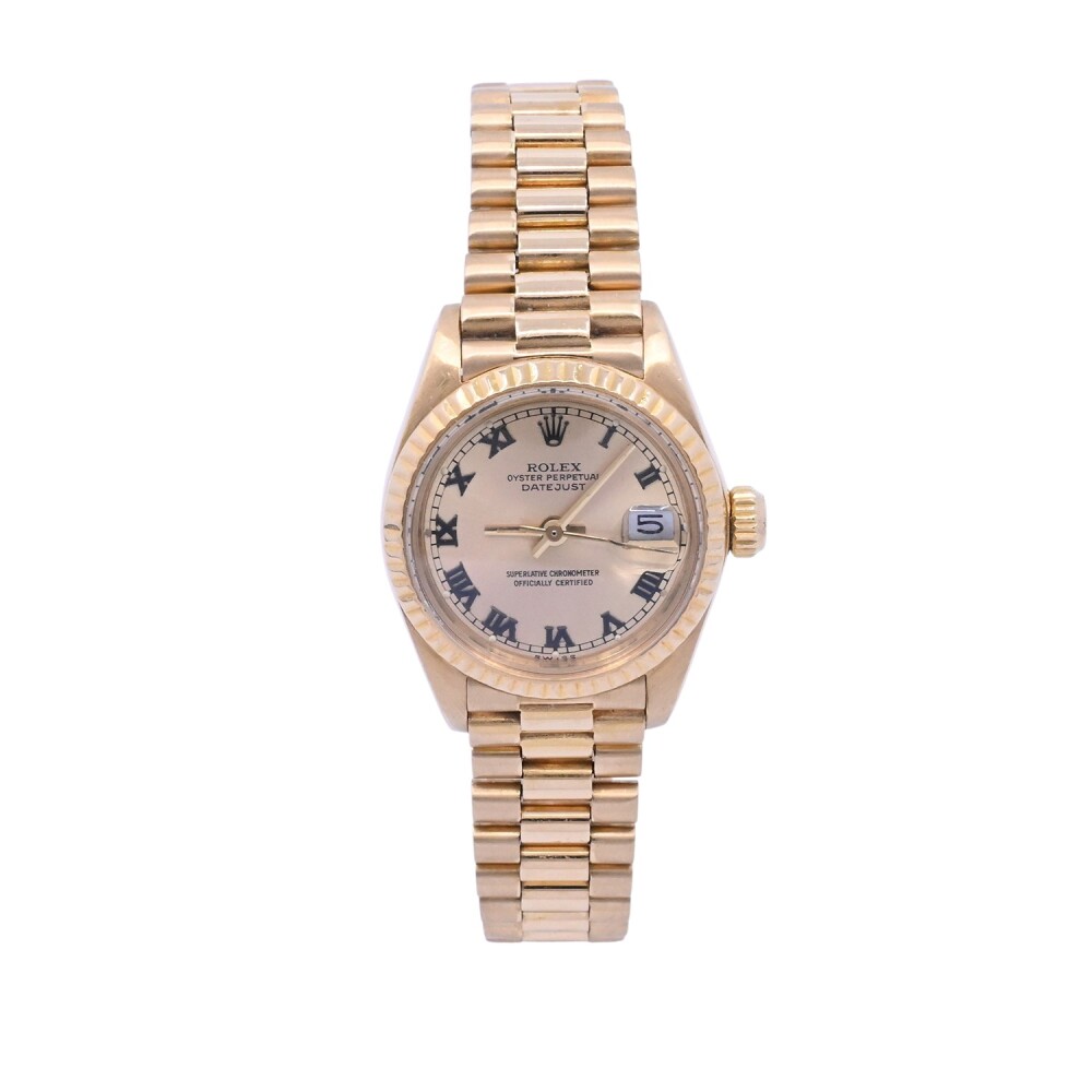 Rolex Date Just Dama oro 18K amarillo 6917 año 1978 caja 26 mm Rolex Date Just Dama oro 18K amarillo 6917 año 1978 caja 26 mm