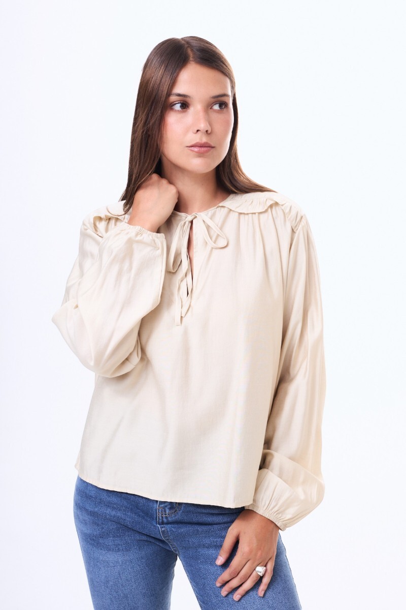 Blusa Ovalle Beige