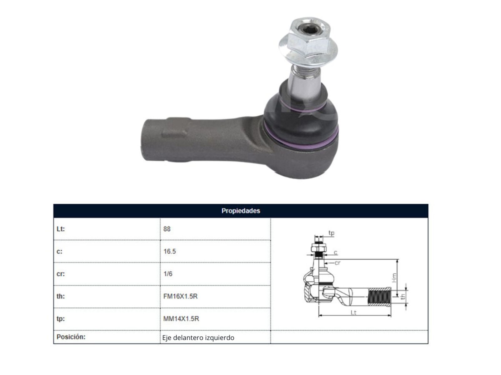 Puntero Volks Amarok 4X2 - 4X4 11-25 Izq 