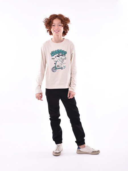 REMERA GUIM BEIGE