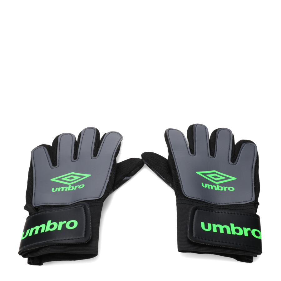 Guantes de Hombre Umbro Golero Adulto Negro - Amarillo Lima
