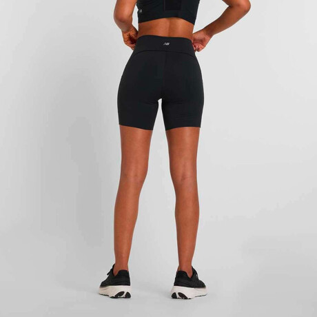 Short NB Sleek Pocket High Rise 6'' de Mujer Negro