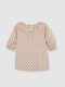 Blusa Estampada Blanco