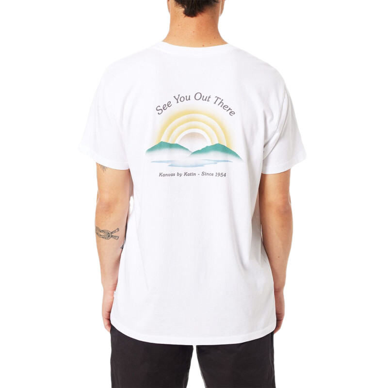Remera Katin Distance - Blanco Remera Katin Distance - Blanco