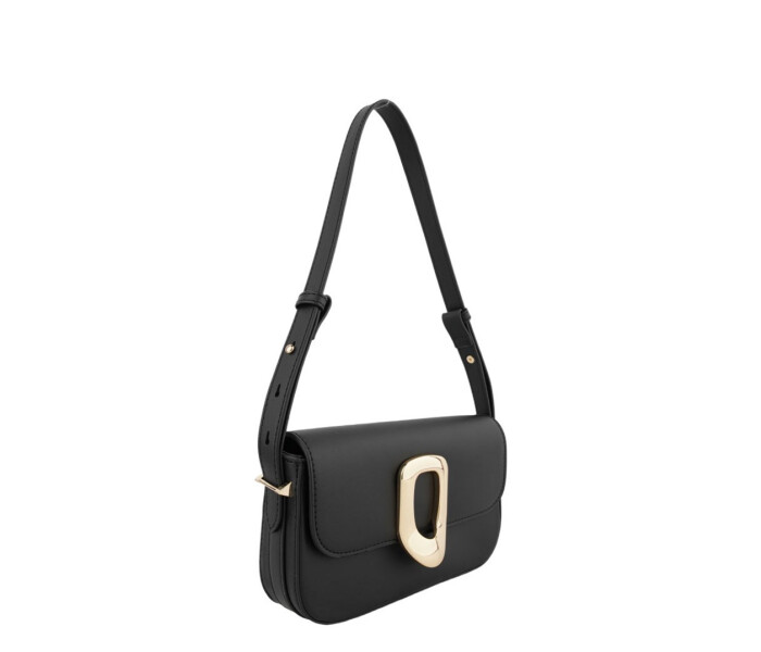 Cartera Las Oreiro Love Negro