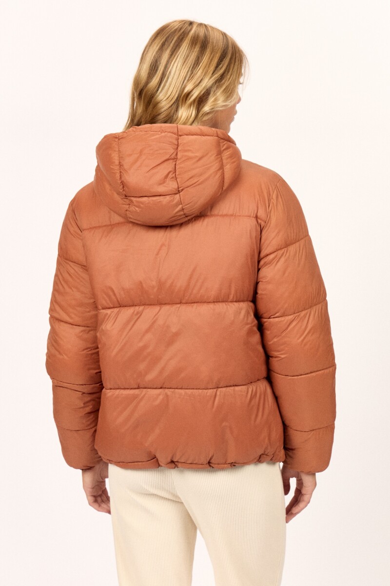 CAMPERA TRANSPORT PUFFER H-marron